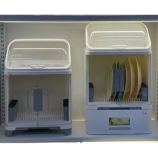 Two layers dish storage rack – KT Bazar