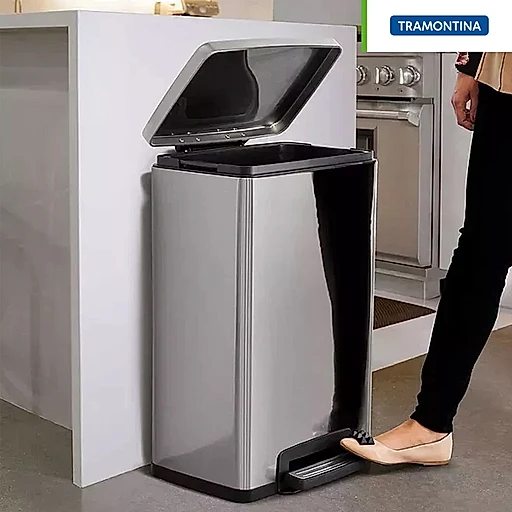 High-quality Stainless Steel Hydraulic Dustbin