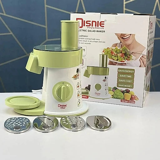Disnie Food Processor Vegetable Electric Salad Cutter - KT Bazar BD Shop