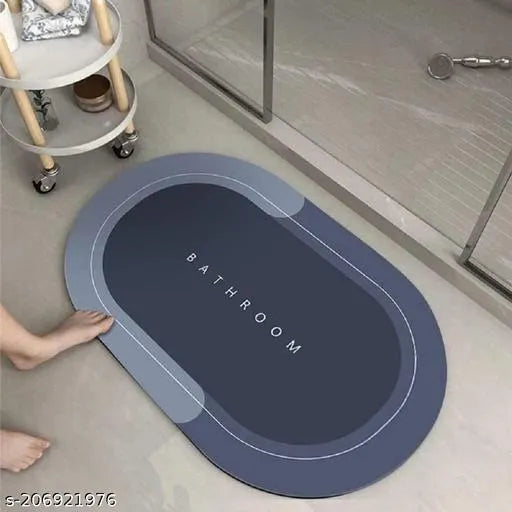 Modern Diatomaceous Earth Bath Mat