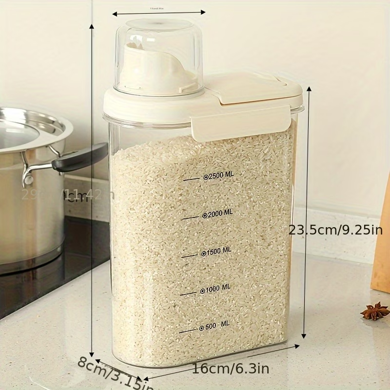 Food Storage Can for Rice, Flour, Pet Food