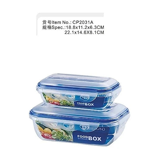 High Quality of Lunch Box Microwavable Plastic Food Container - KT Bazar BD Shop