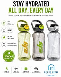 Sports Water Bottle with Tea Strainer