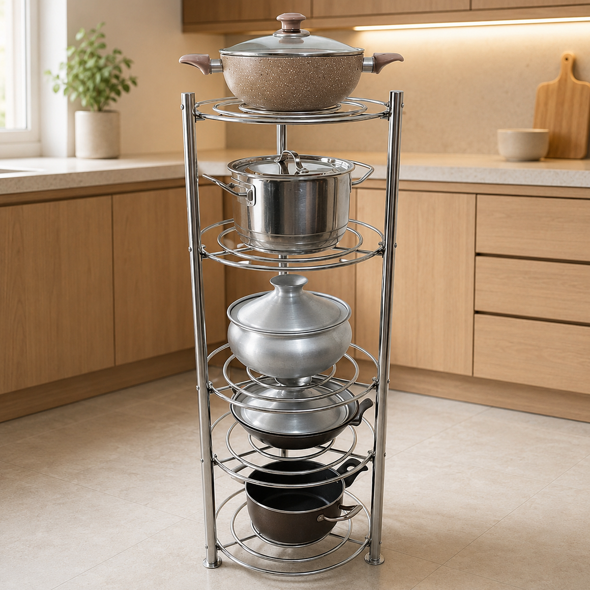 SKB 5-Layer Pot Rack
