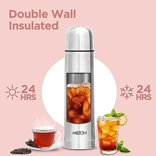 Milton Thermosteel Flip - Lid Vacuum Insulated Bottle - KT Bazar BD Shop