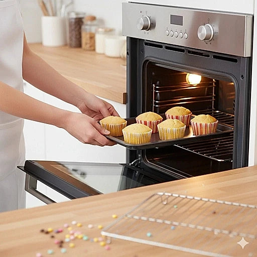 Mini Paper Cupcake Liners – Assorted Muffin Baking Cups (24pcs) - KT Bazar BD Shop