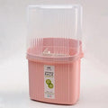 Plastic Wall Mounted Kitchen Utensil Storage Organizer - KT Bazar BD Shop