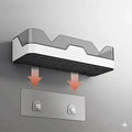 Shower Rack with Hooks – No Drilling Bathroom Organizer - KT Bazar BD Shop