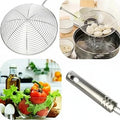 Stainless Steel Kitchen Strainer & Skimmer – Mesh Ladle Fry Spoon - KT Bazar BD Shop