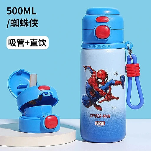 Spider-Man Vacuum Kid's Water Bottle 500ml